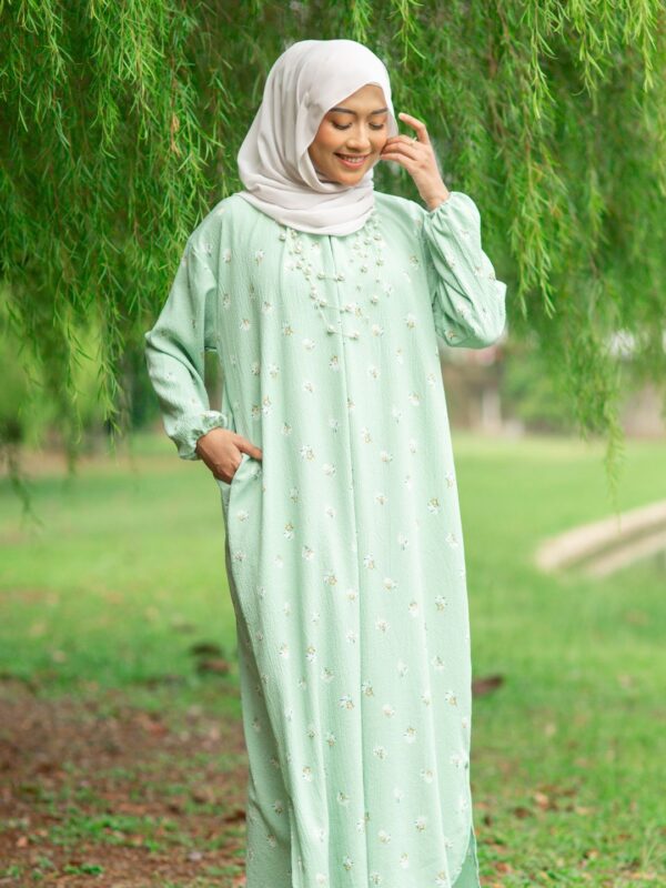 Elya Dress - Mint Green