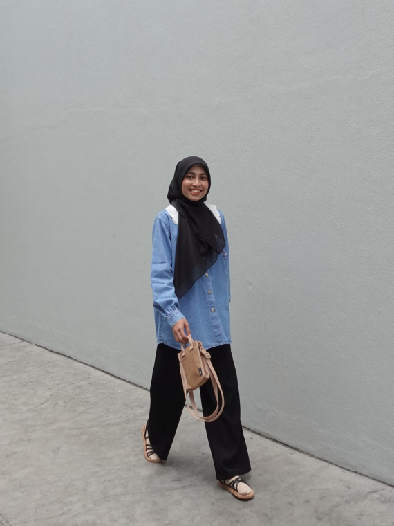 Flyn Denim Blouse
