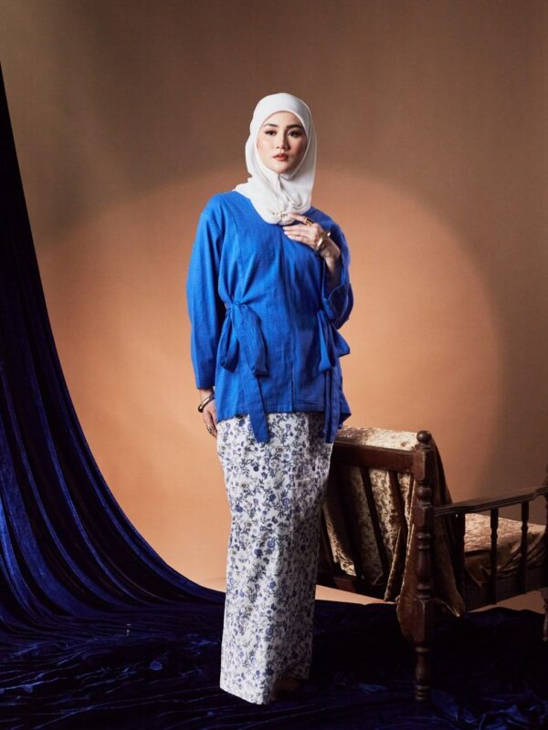 Kurung Rubi - Royal Blue